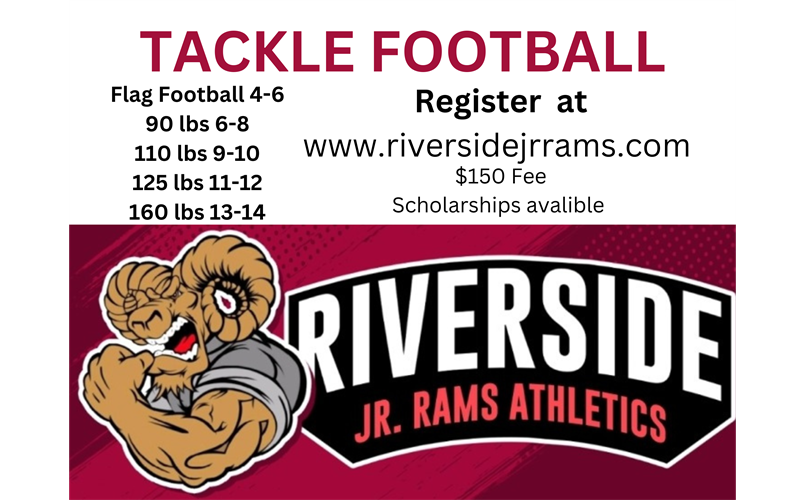 2026 Tackle Football registration 